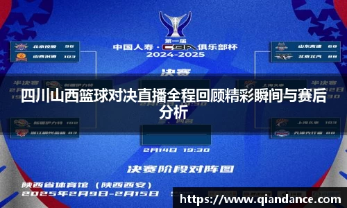 四川山西篮球对决直播全程回顾精彩瞬间与赛后分析