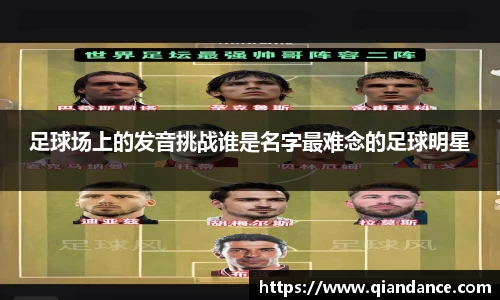 足球场上的发音挑战谁是名字最难念的足球明星